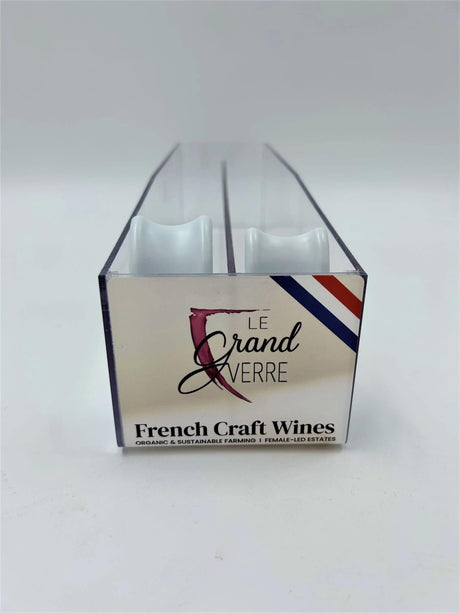 Custom Polycarbonate Wine Display W/ Product Pusher