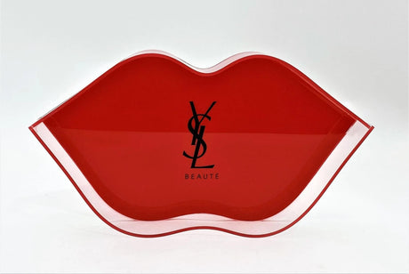 Lip Shaped Acrylic Display Tray