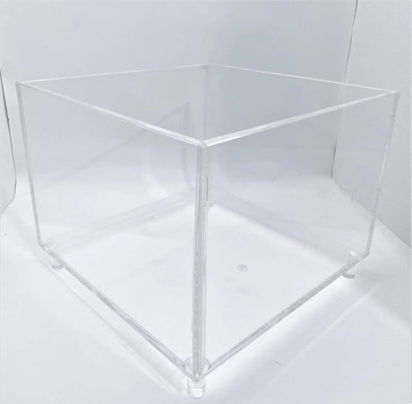 Raised Water Tight Clear Acrylic Box For Scientific Research