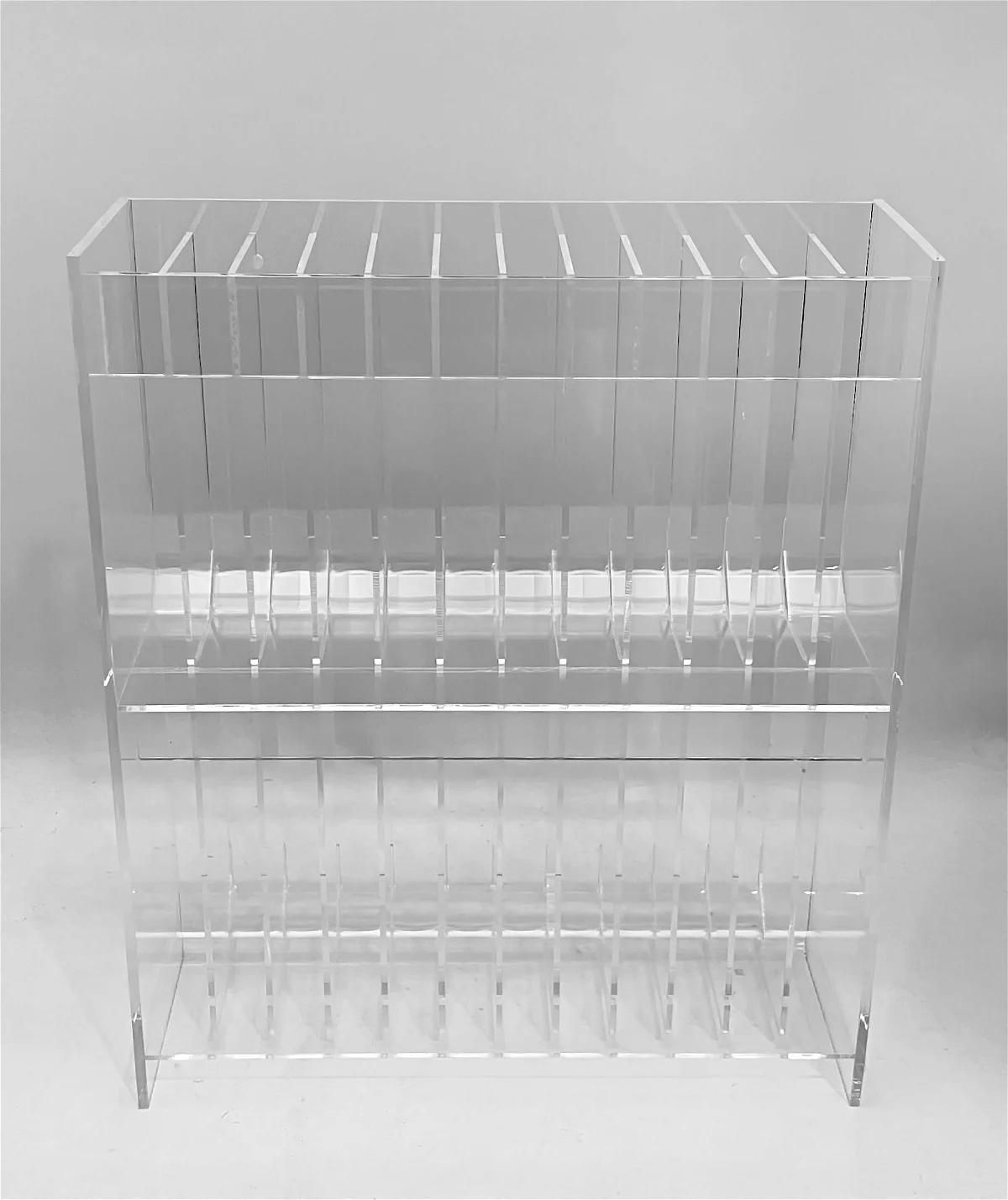 Custom Wall Mountable Clear Acrylic Cosmetic Holder