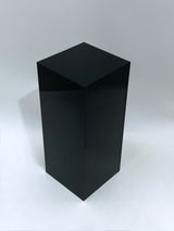 12" x 12" x 12" - Black Acrylic Pedestal