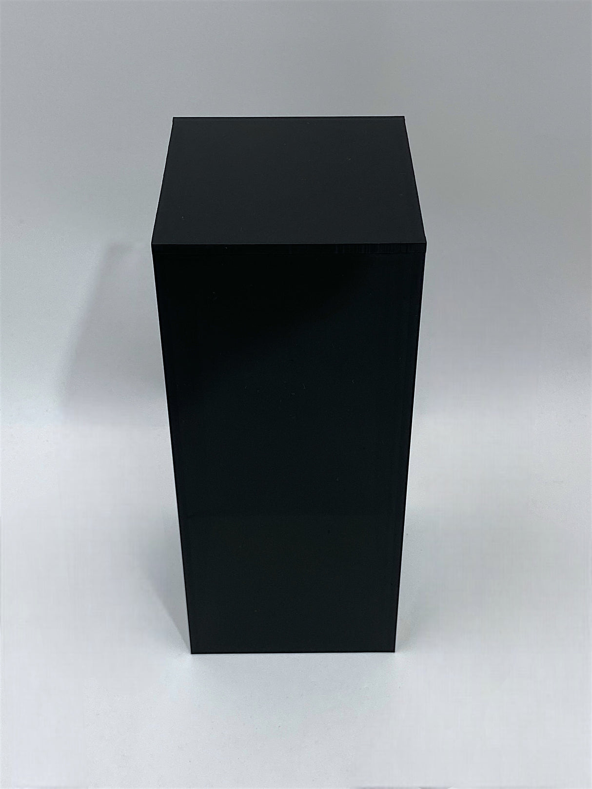 12" x 12" x 12" - Black Acrylic Pedestal