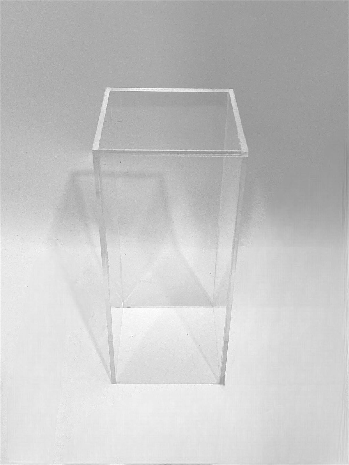 23" x 23" x 18" Clear Acrylic Display Pedestal