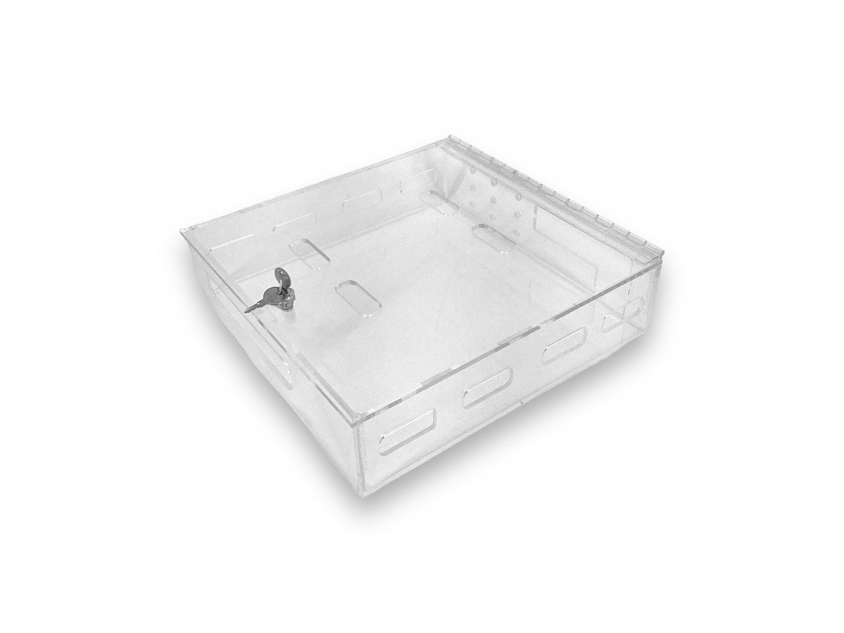 Acrylic Security Console Case Compatible with for PlayStation PS4