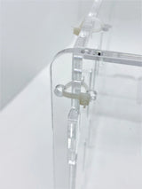 Extra Large Clear Acrylic Hamster Cage W/ Clear Acrylic Removable Base Tray