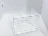 Extra Large Clear Acrylic Hamster Cage W/ Clear Acrylic Removable Base Tray