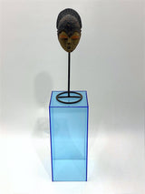 12" x 12" x 18" - Fluorescent Blue Acrylic Pedestal