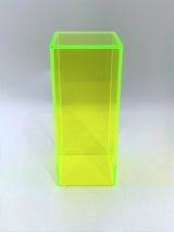 12" x 12" x 12" - Fluorescent Green Acrylic Pedestal