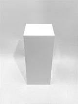 12" x 12" x 30" - White Acrylic Pedestal